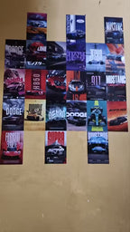 Aesthetic Sports Car Wall Collage | 24pcs kit