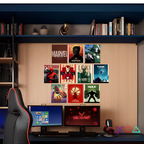 Marvel's Superhero wall posters | Pack of 10 | A4 Size Best Marvel's Superheros Poster